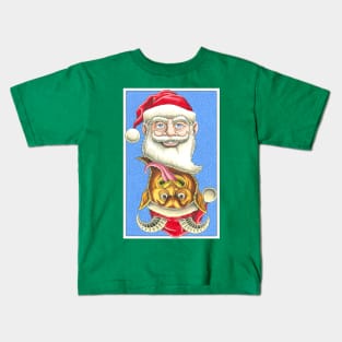 Santa - Nice Kids T-Shirt